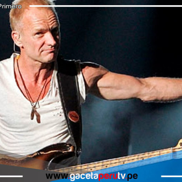 Sting confirma concierto en Perú