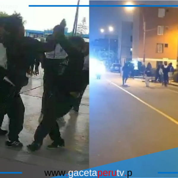 Riña entre escolares y pandilleros en el Callao termina con reporte de disparos