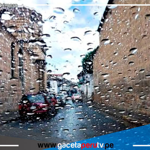 Pronostican lluvias de moderada intensidad en Cajamarca durante este fin de semana 