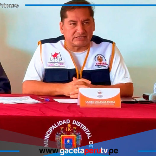 Alcalde de Comas anuncia instalación de base PNP "Los Halcones"