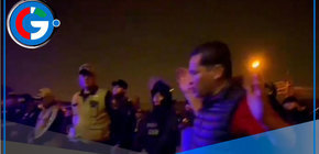 Alcalde de Comas lidera mega operativo contra el crimen