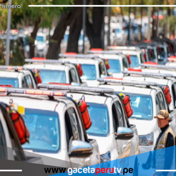 Piura recibe 120 nuevas camionetas por más de S/19 millones 