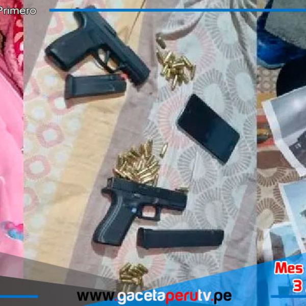 Policía captura a banda con granadas y pistolas en Comas