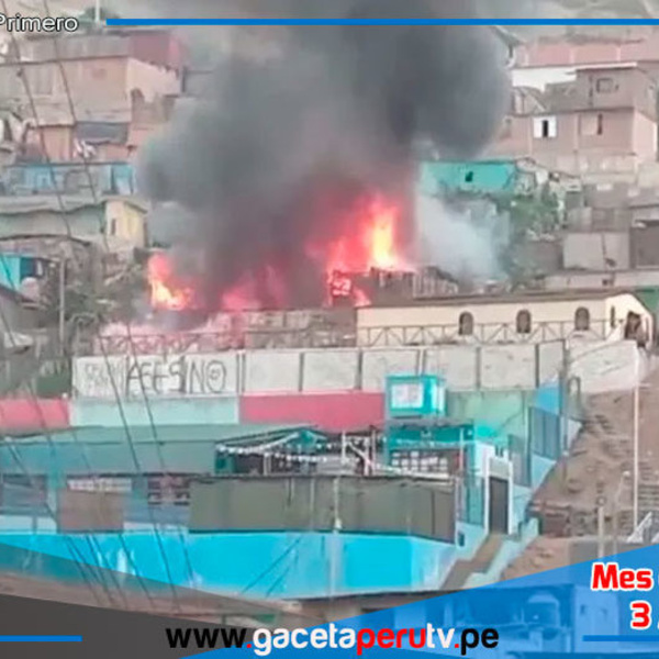 Tres familias pierden todo en incendio en Ventanilla