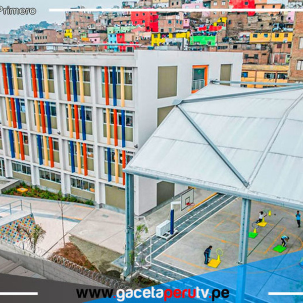 Lima: 800 alumnos del cerro San Cosme estudiarán en moderna Escuela Bicentenario 