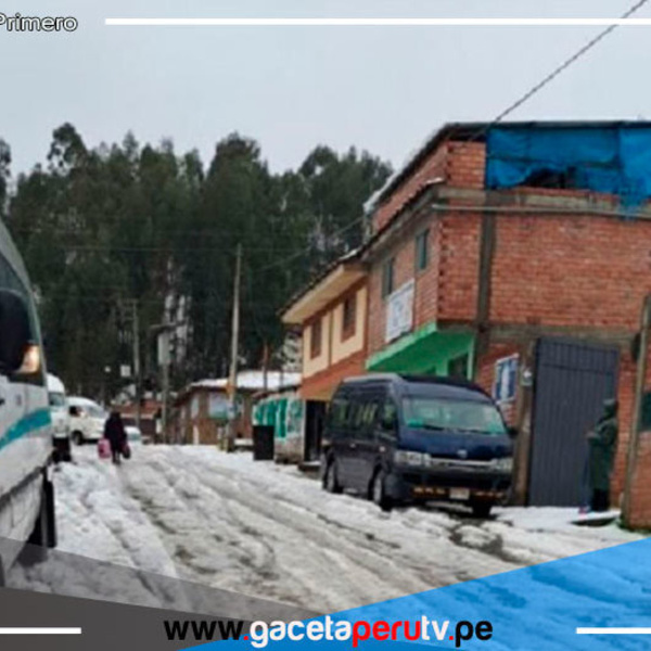 Lluvia, granizo y nieve caerán en la Sierra hasta mañana martes 