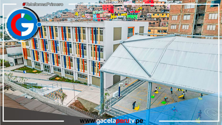 Lima: 800 alumnos del cerro San Cosme estudiarán en moderna Escuela Bicentenario 
