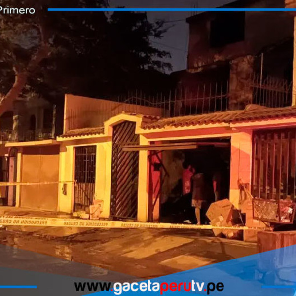 Fuegos pirotécnicos causan tragedia en Los Olivos