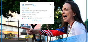 Tras la detención, dará un discurso