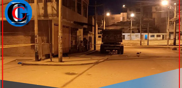 Joven acribillado frente a local comunal en Comas