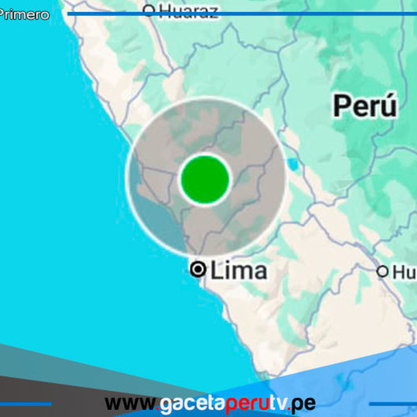 Sismo de 4.1 remeció región Lima esta mañana