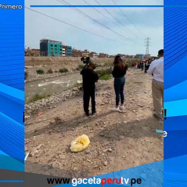 Policía investiga cuerpo hallado en río Chillón, Puente Piedra