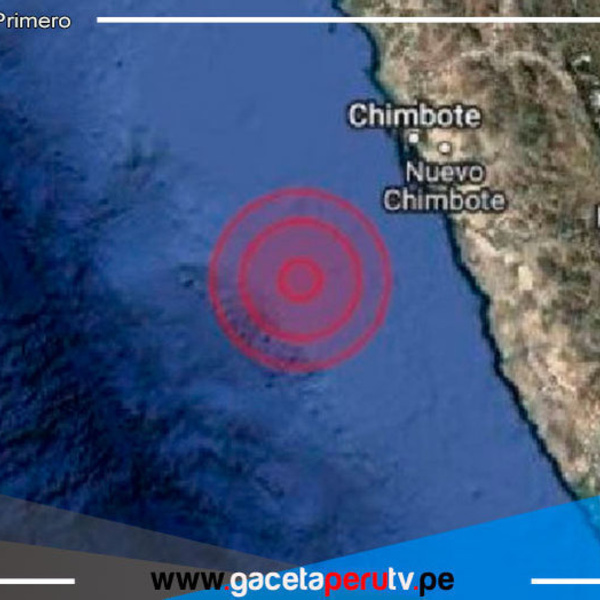 Sismo de magnitud 4.0 sacude la costa de Áncash