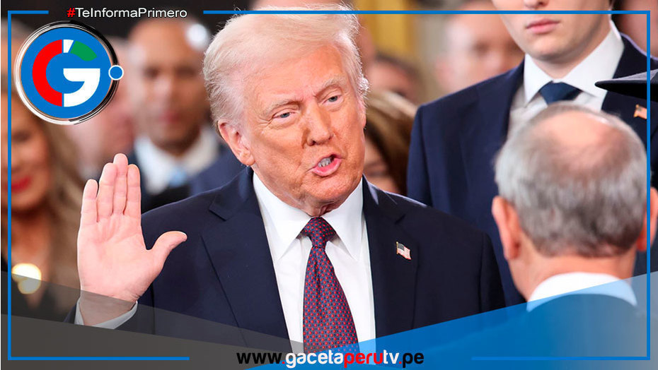 Donald Trump asume como presidente 47 de Estados Unidos