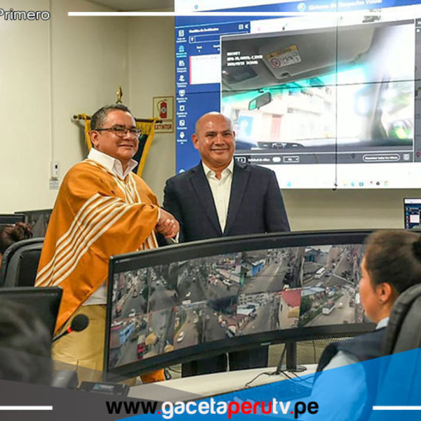 Cajamarca inaugura central de monitoreo, la más moderna del país