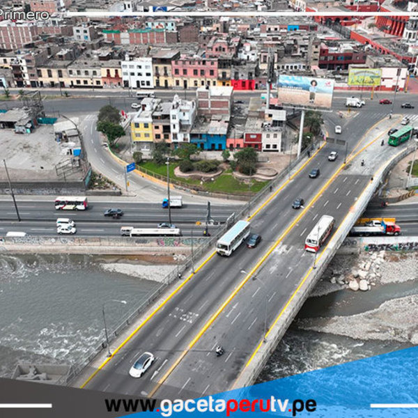 Reabren puente Ricardo Palma luego de casi 3 meses de cierre