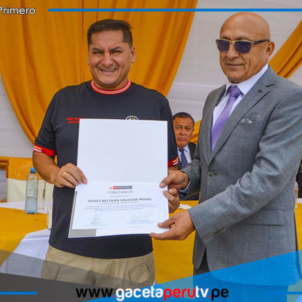 Reconocen a Ulises Villegas como mejor alcalde del Perú