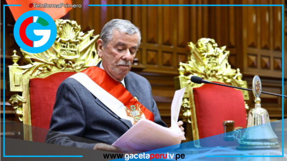 Fernando Rospigliosi toma el mando del Congreso de la República.