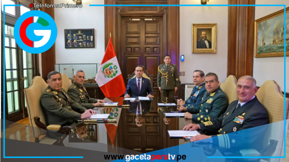 José Jerí convoca a FF. AA. y PNP por ola de criminalidad.