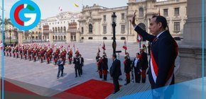 Presidente José Jerí llega a Palacio de Gobierno