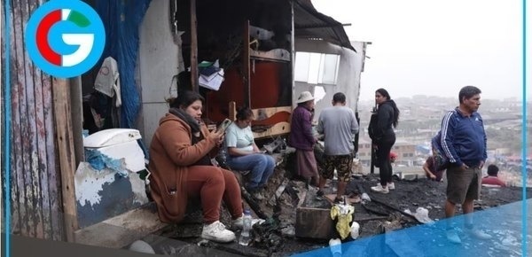 Familias de San Juan de Miraflores claman ayuda tras incendio