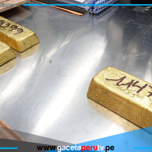 Fiscalía inmoviliza tres barras de oro valoradas en más de 3 millones