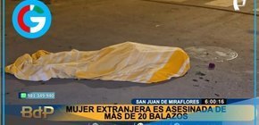 Mujer venezolana es asesinada a balazos en San Juan de Miraflores
