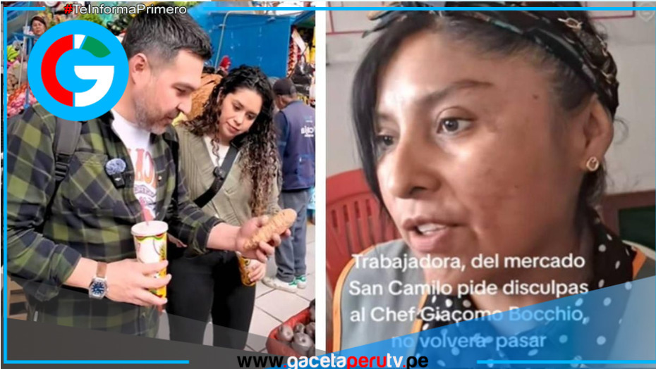 Comerciante acusada de maltratar a Bocchio en Arequipa pide disculpas