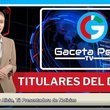 Titulares de Hoy 20 de octubre con Alicia nuestra presentadora de Noticias