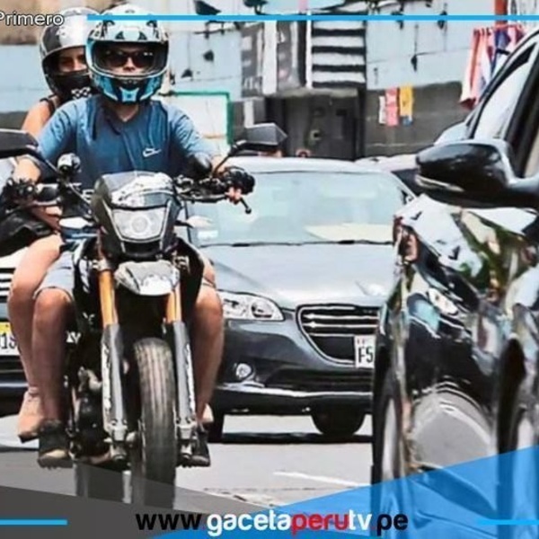 Gobierno prohíbe dos adultos en motos lineales en Lima y Callao