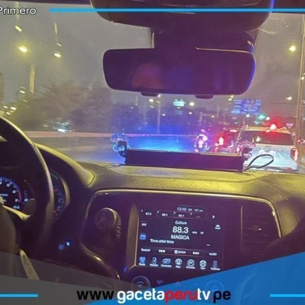 José Jerí patrulla calles de Lima al iniciar estado de emergencia