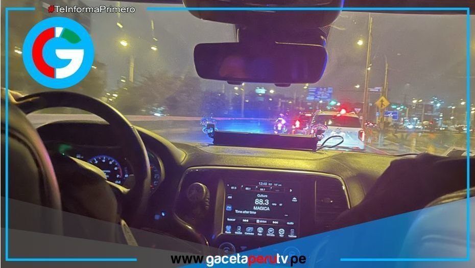 José Jerí patrulla calles de Lima al iniciar estado de emergencia