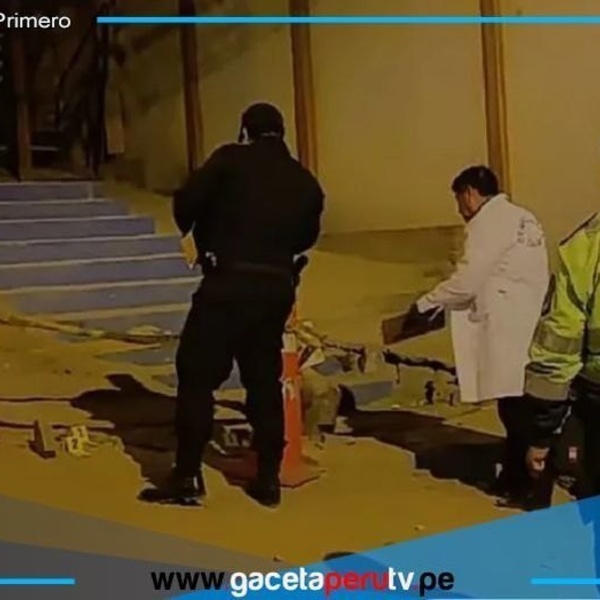 Siete personas heridas en dos balaceras ocurridas en el Callao