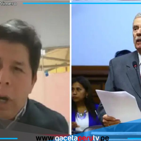 Pedro Castillo insulta a Fernando Rospigliosi durante audiencia en Congreso