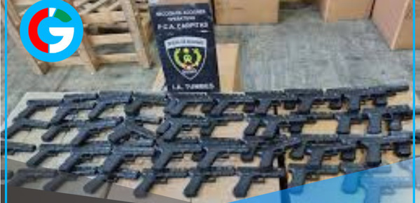 Tumbes: Sunat incauta 72 réplicas de armas en operativo fronterizo
