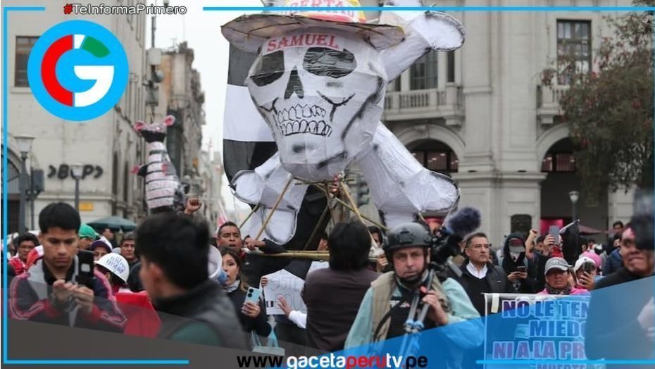 Movimientos sociales protestan este sábado en Lima con marchas contrapuestas