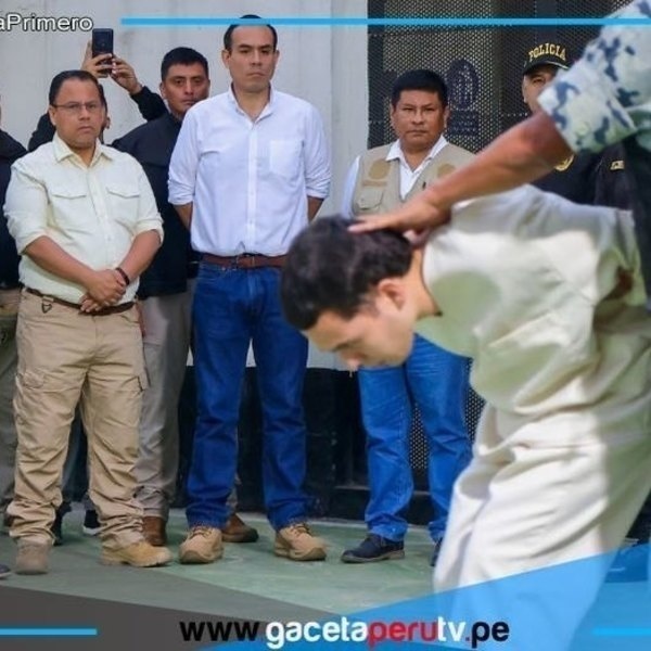 Presidente José Jerí lidera traslado de internos peligrosos a Ancón I