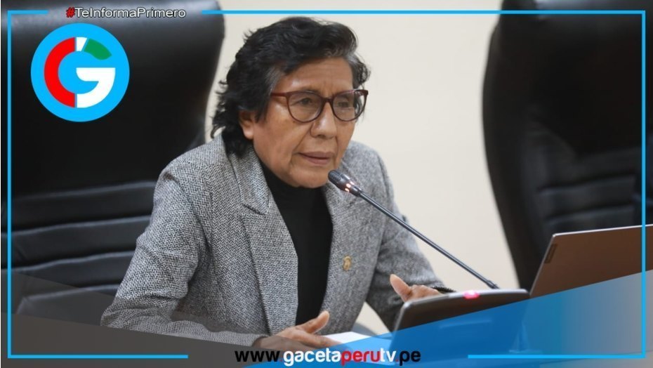 Comisión de Ética abre denuncia de oficio contra Lucinda Vásquez