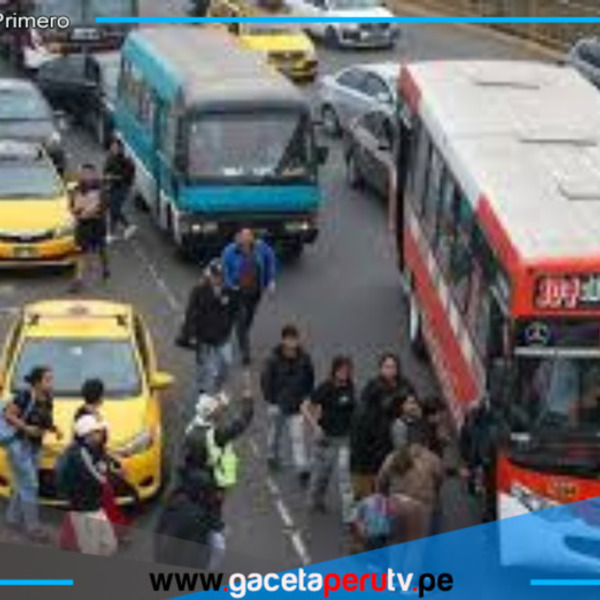Paro de transportistas de 24 horas este martes en Lima y Callao