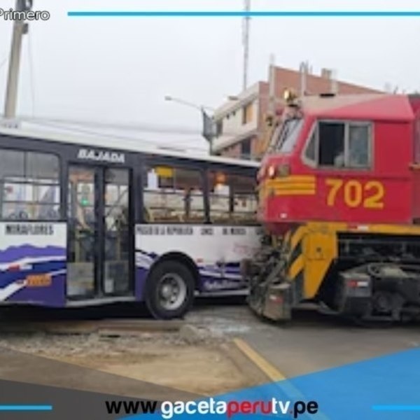 Triple colisión deja heridos en El Agustino