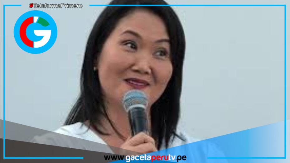 Keiko Fujimori oficializará su candidatura presidencial este jueves en Trujillo.