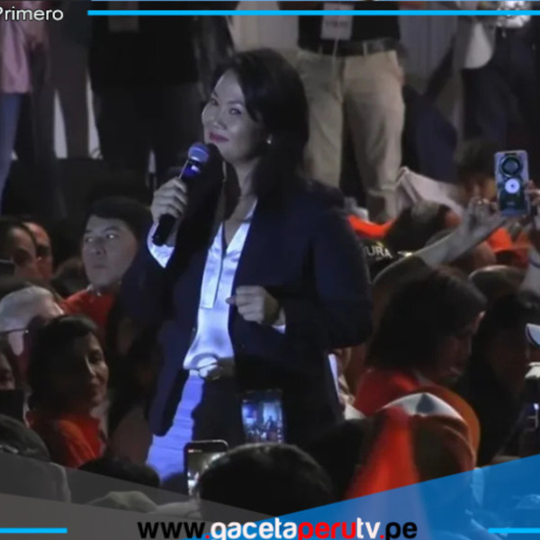 Keiko Fujimori oficializa su precandidatura presidencial para 2026