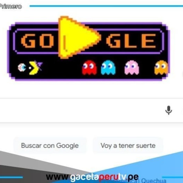 Google conmemora 45 años de Pac-Man mediante doodle interactivo