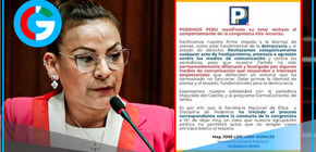 Congresista Kira Alcarraz será investigada tras agresión verbal a periodista en vivo