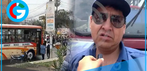 Conductor rompe en llanto durante paro: “Me despido de mi familia, no sé si vuelvo”