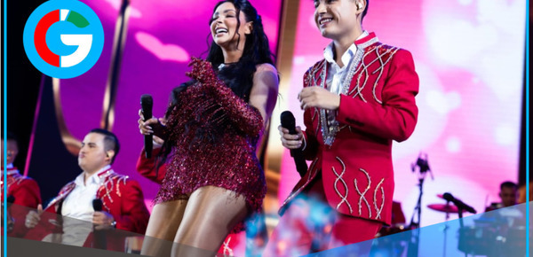 Pamela Franco enciende el aniversario de Los Caribeños de Guadalupe con su presentación