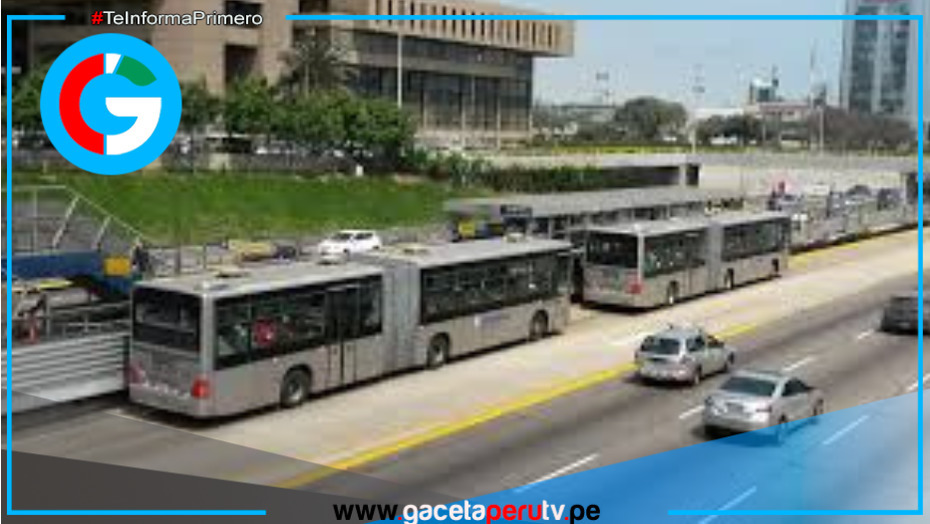 Conoce horario especial del Metropolitano, corredores y Metro por feriado del miércoles