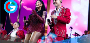 Pamela Franco enciende el aniversario de Los Caribeños de Guadalupe con su presentación