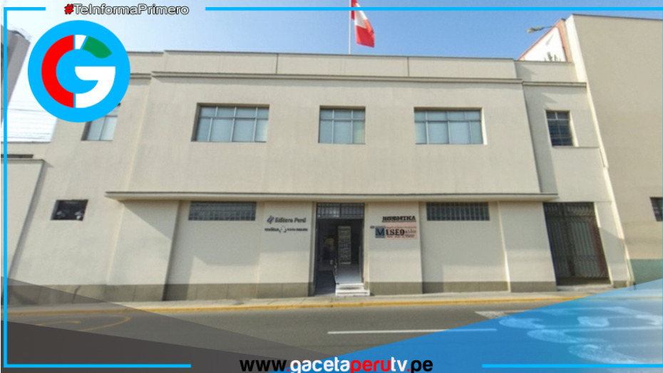 Museo Gráfico del Diario El Peruano abre sus puertas este domingo