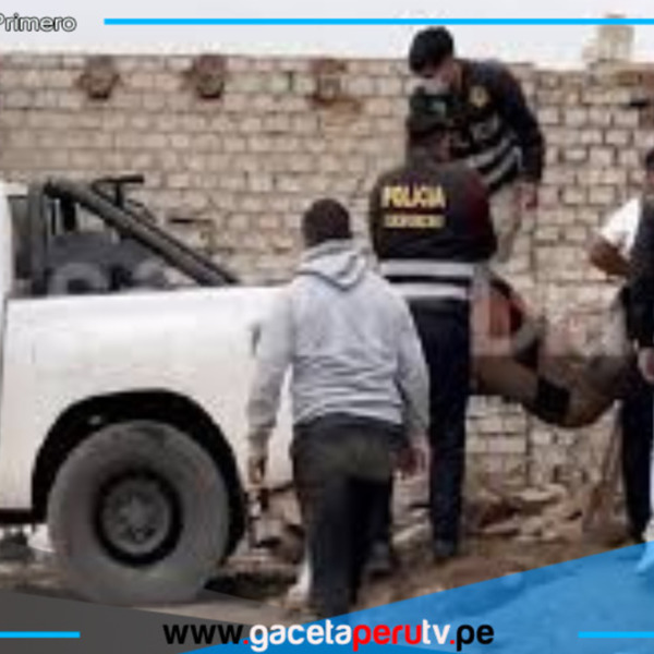  Huaral conmocionada por triple crimen familiar